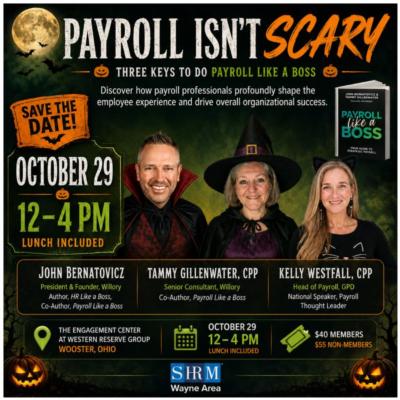 October 29 2026 | PAYROLL LIKE A BOSS
